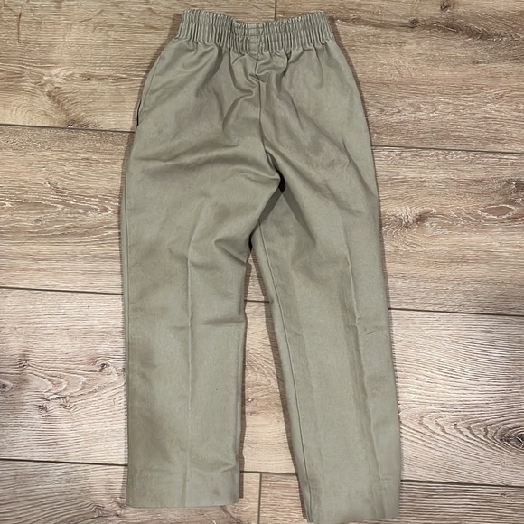 A+ School Apparel Youth Toddler Khaki Pull On Pants Uniform ~ Size XS ~ 4 pair - Picture 6 of 17